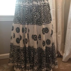 Festival skirt embellished with hand sewn sequins.